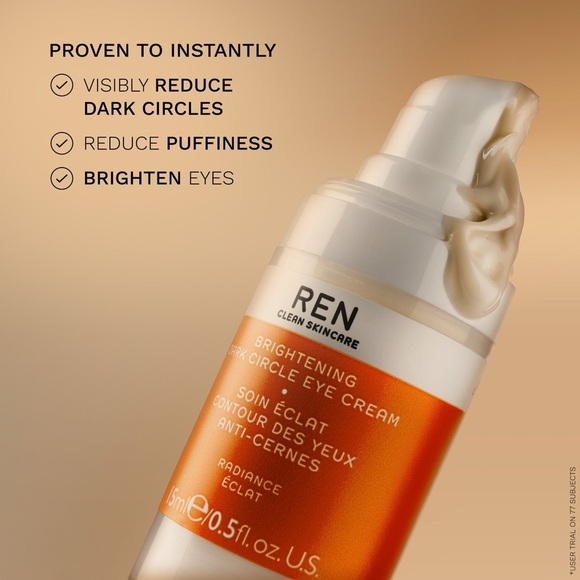 REN Clean Skincare Brightening Dark Circle Eye Cream .17oz - Picture 4 of 4
